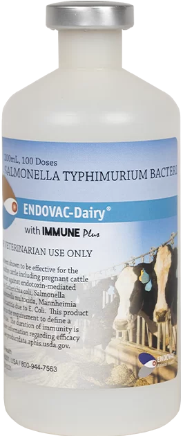 ENDOVAC-Dairy® with Immune Plus E. coli Mastitis Cattle Vaccine